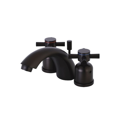 Kingston Brass KB8955DX Mini-Widespread Bathroom Faucet, Oil Rubbed Bronze KB8955DX